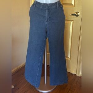 Dockers Wide Leg Jeans in Dark Blue